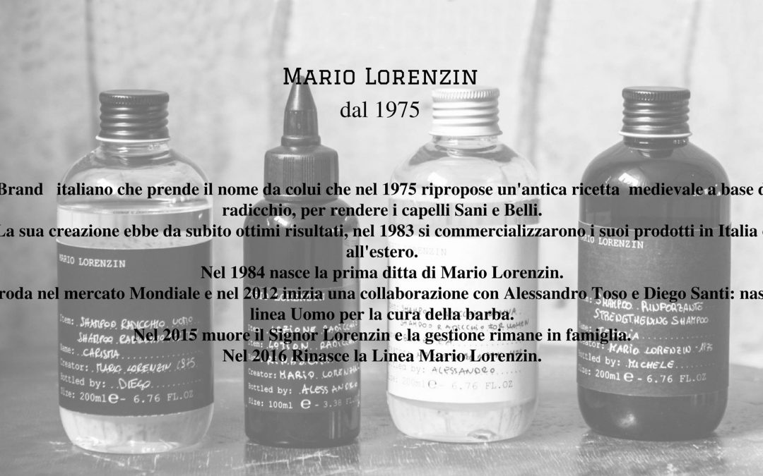 News Prodotti: Linea per capelli Mario Lorenzin